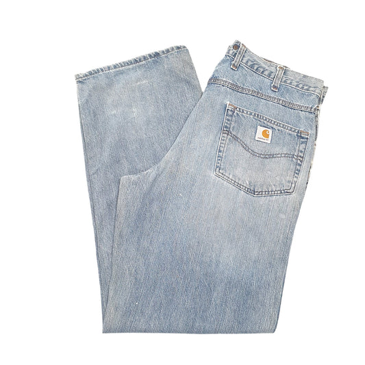 Mens Blue Carhartt Casual JeansW38 L34