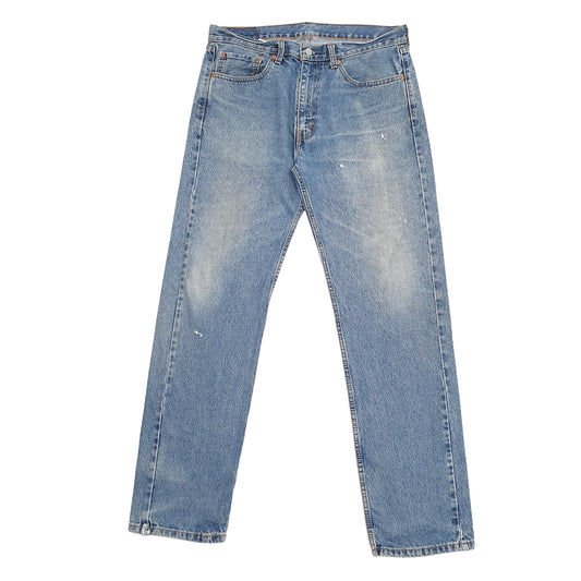 Mens Blue Levis 505 JeansW36 L34