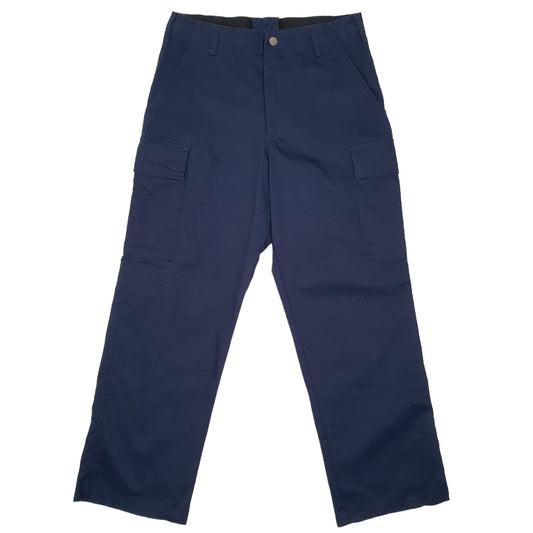 Mens Navy Unbranded Cargo Trousers
