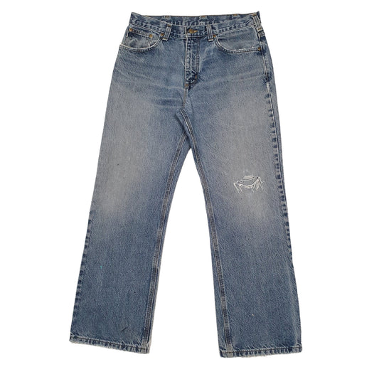 Mens Blue Carhartt Carpenter JeansW33 L30