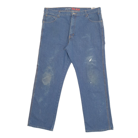 Mens Blue Dickies Carpenter Trousers