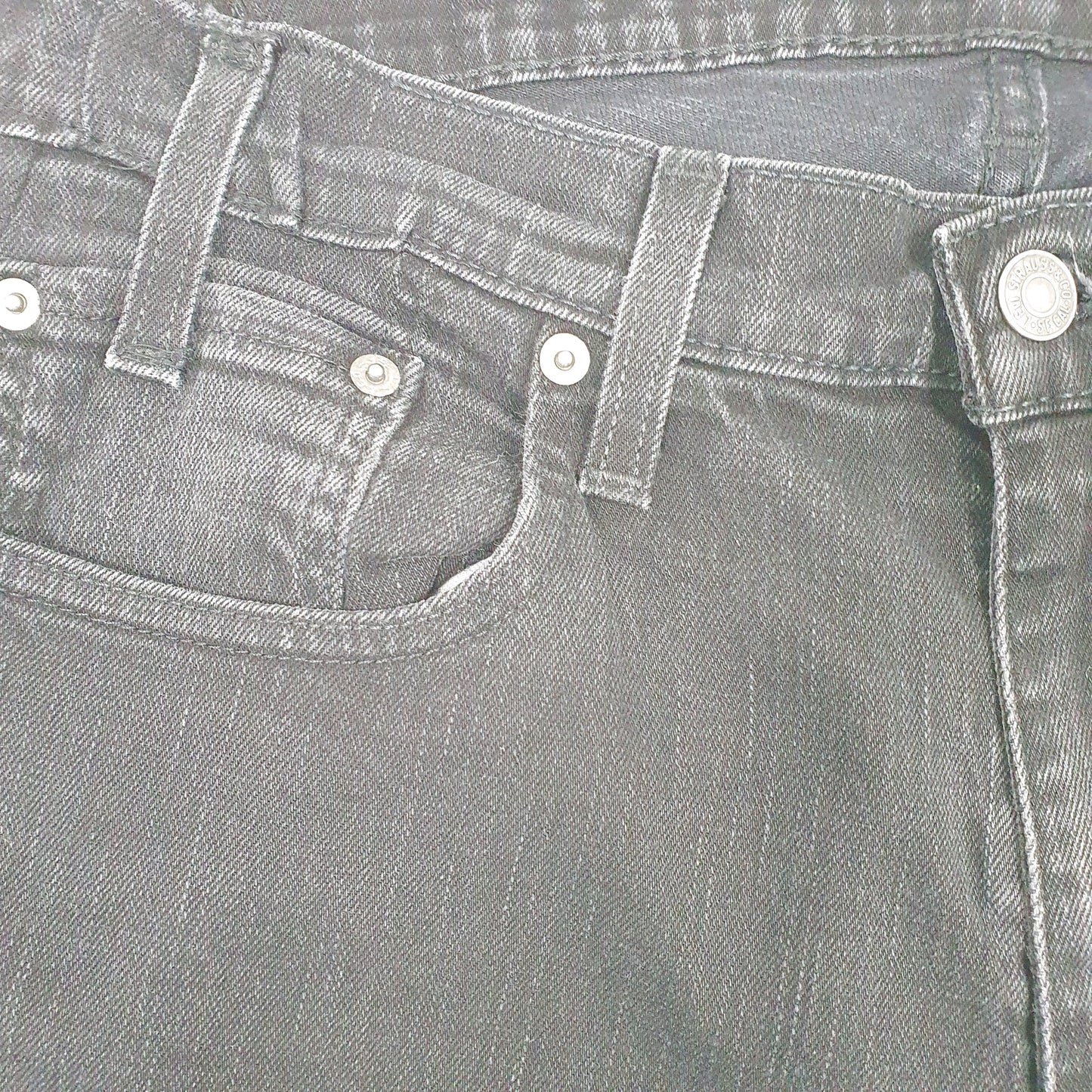 Levis 559 Relaxed Fit Jeans W32 L27 Black