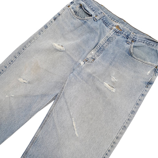 Mens Blue Carhartt Carpenter JeansW40 L35