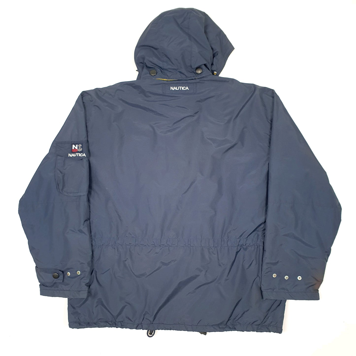 Mens Navy Nautica Rain Coat Coat