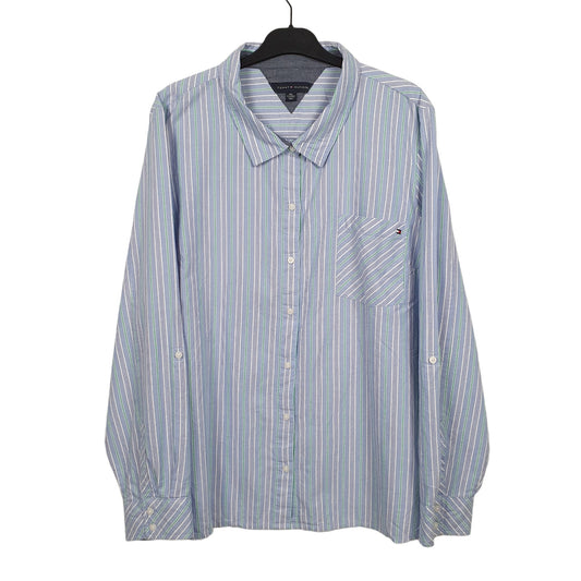 Mens Blue Tommy Hilfiger Long Sleeve Shirt