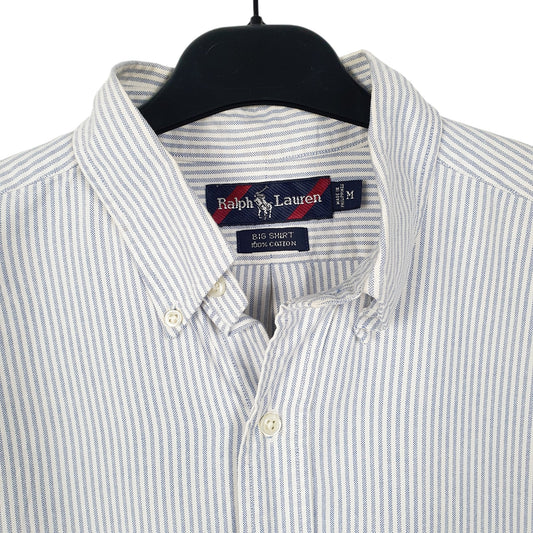 Mens White Ralph Lauren Long Sleeve Shirt