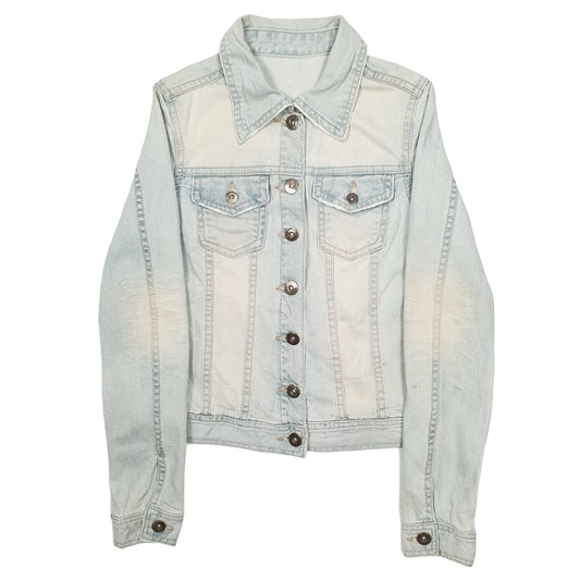 Womens Blue Unbranded Denim Jacket Coat