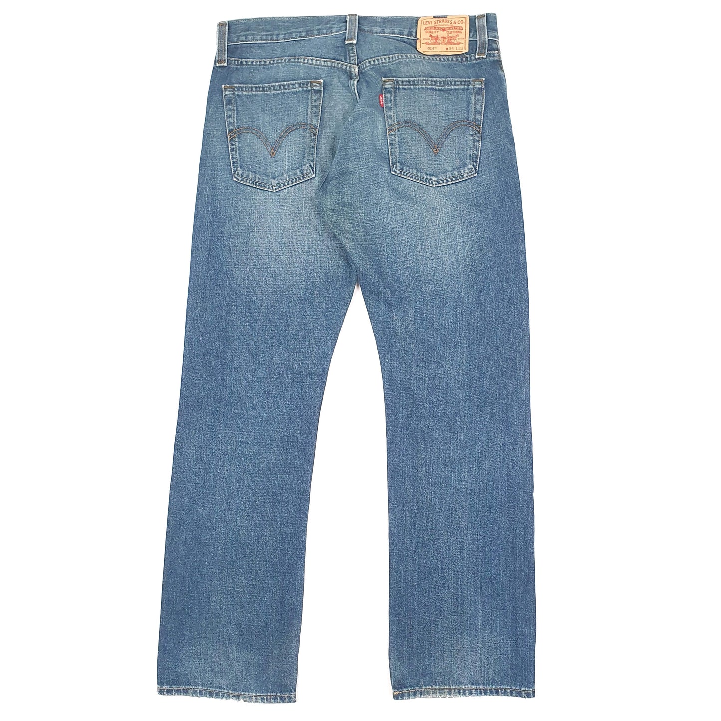 Levis 514 Straight Fit Jeans W34 L32 Blue