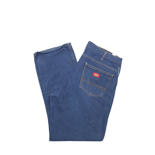 Dickies Relaxed Loose Fit Jeans W36 L30 Blue