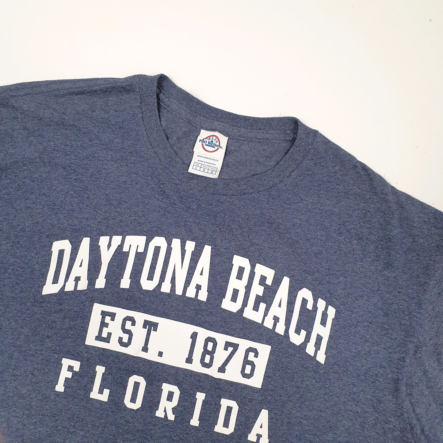 Delta Daytona Beach Short Sleeve T Shirt Blue