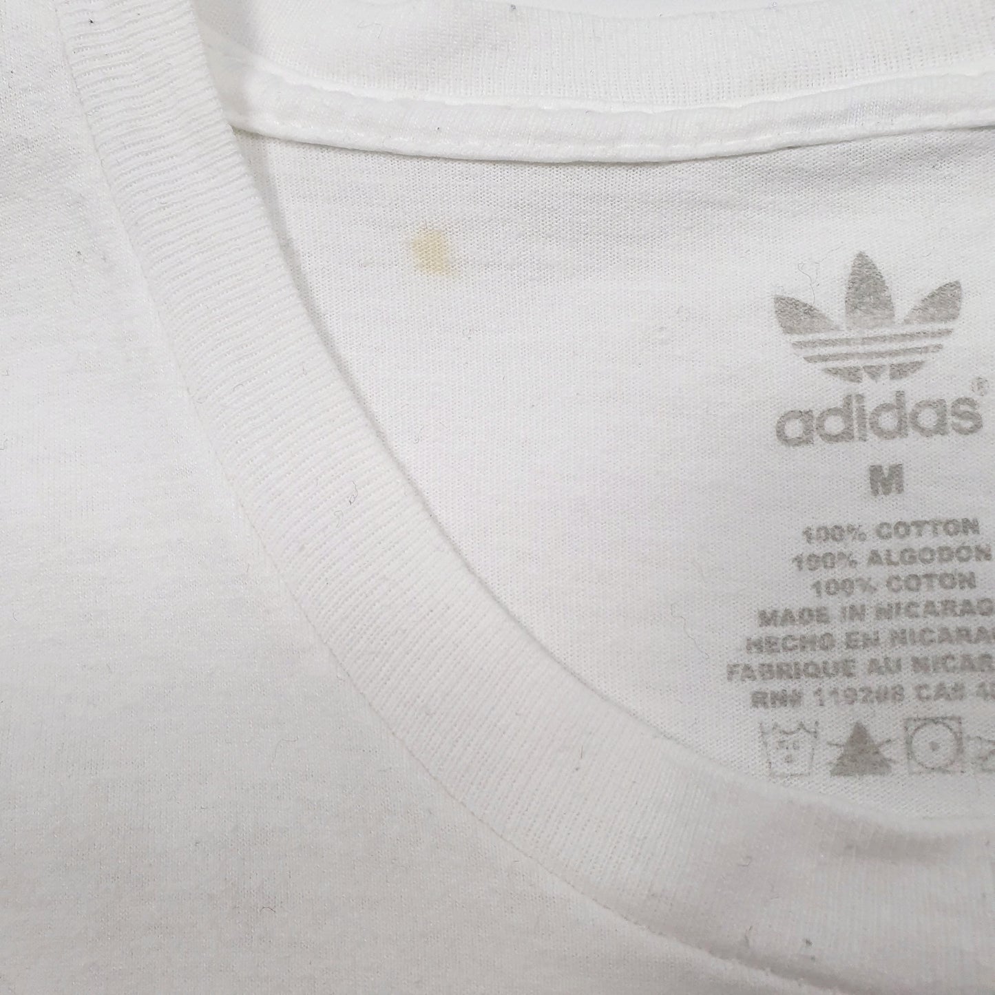 Adidas Short Sleeve T Shirt White