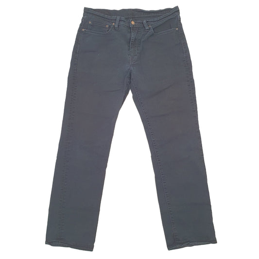 Levis 514 Straight Fit Jeans W33 L30 Black