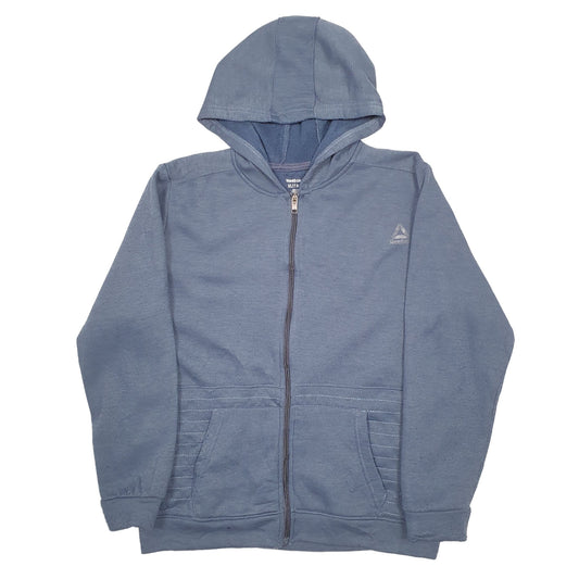 Mens Blue Reebok Hoodie Jumper