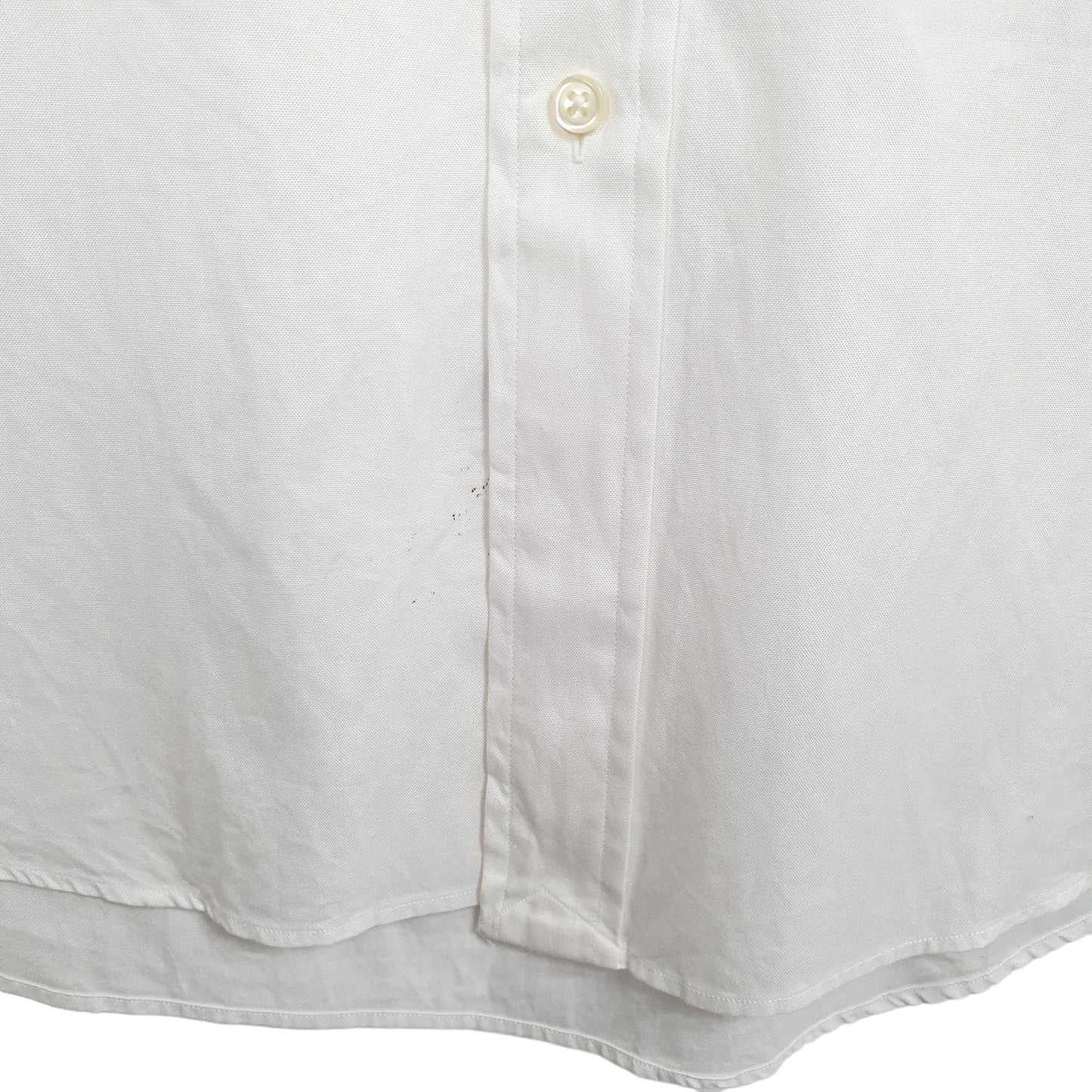 Mens White Ralph Lauren Long Sleeve Shirt