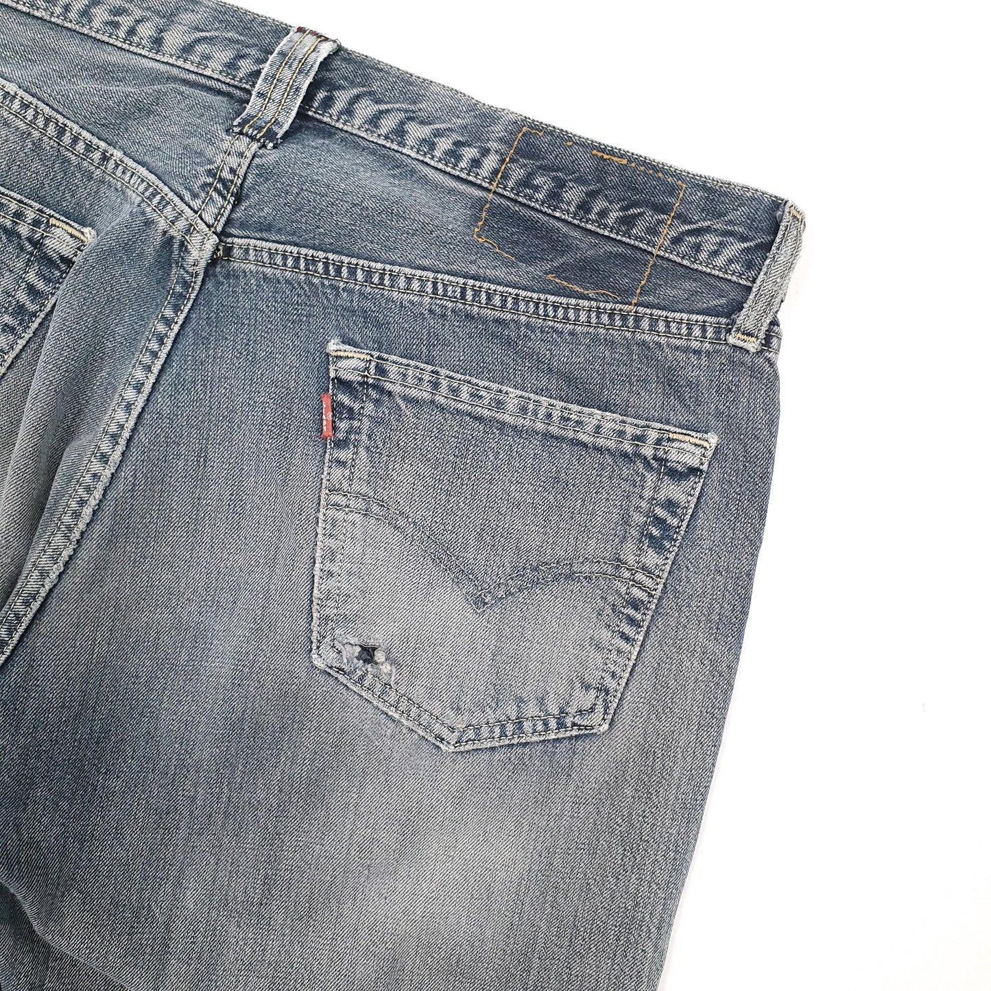 Levis 501 Regular Fit Jeans W36 L34 Blue