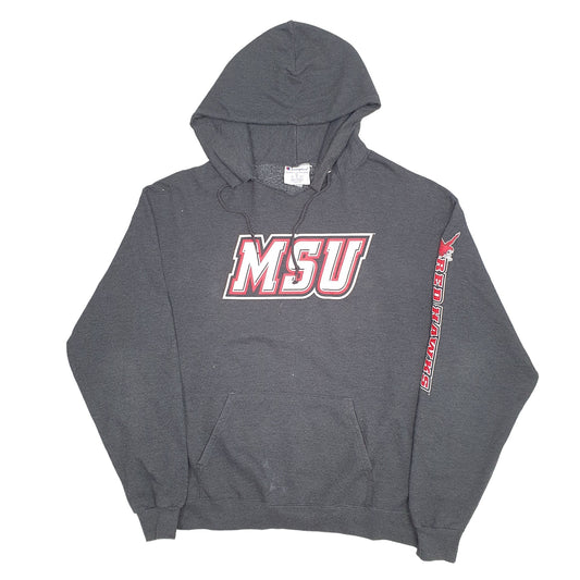 Mens Grey Champion MSU Redhawks USA College Hoodie Jumper