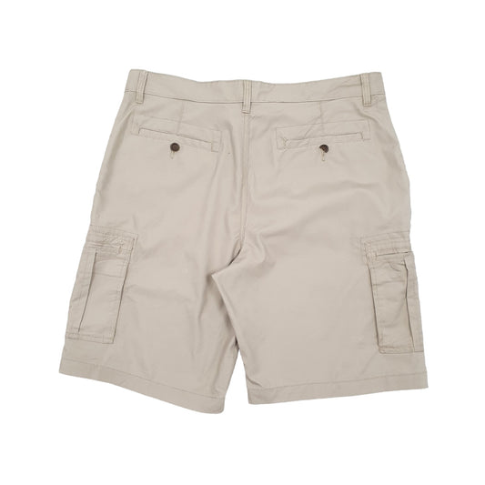 Savane Combat Beige Cargo Workwear Shorts W36