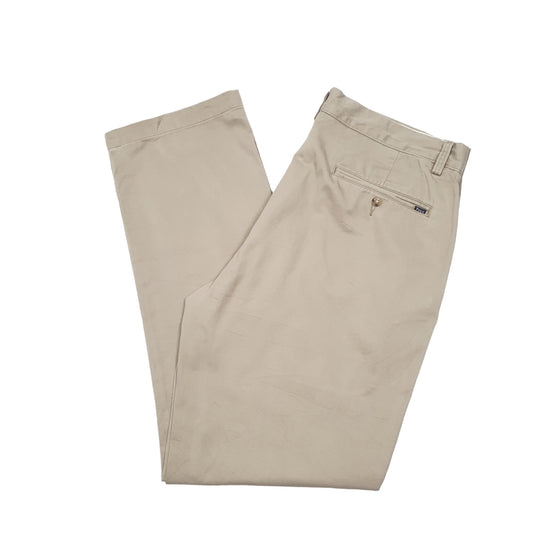 Mens Beige Polo Ralph Lauren Classic Fit Polo Chino Trousers