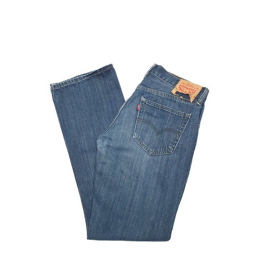 Levis Straight Straight Fit Jeans W33 L32 Blue