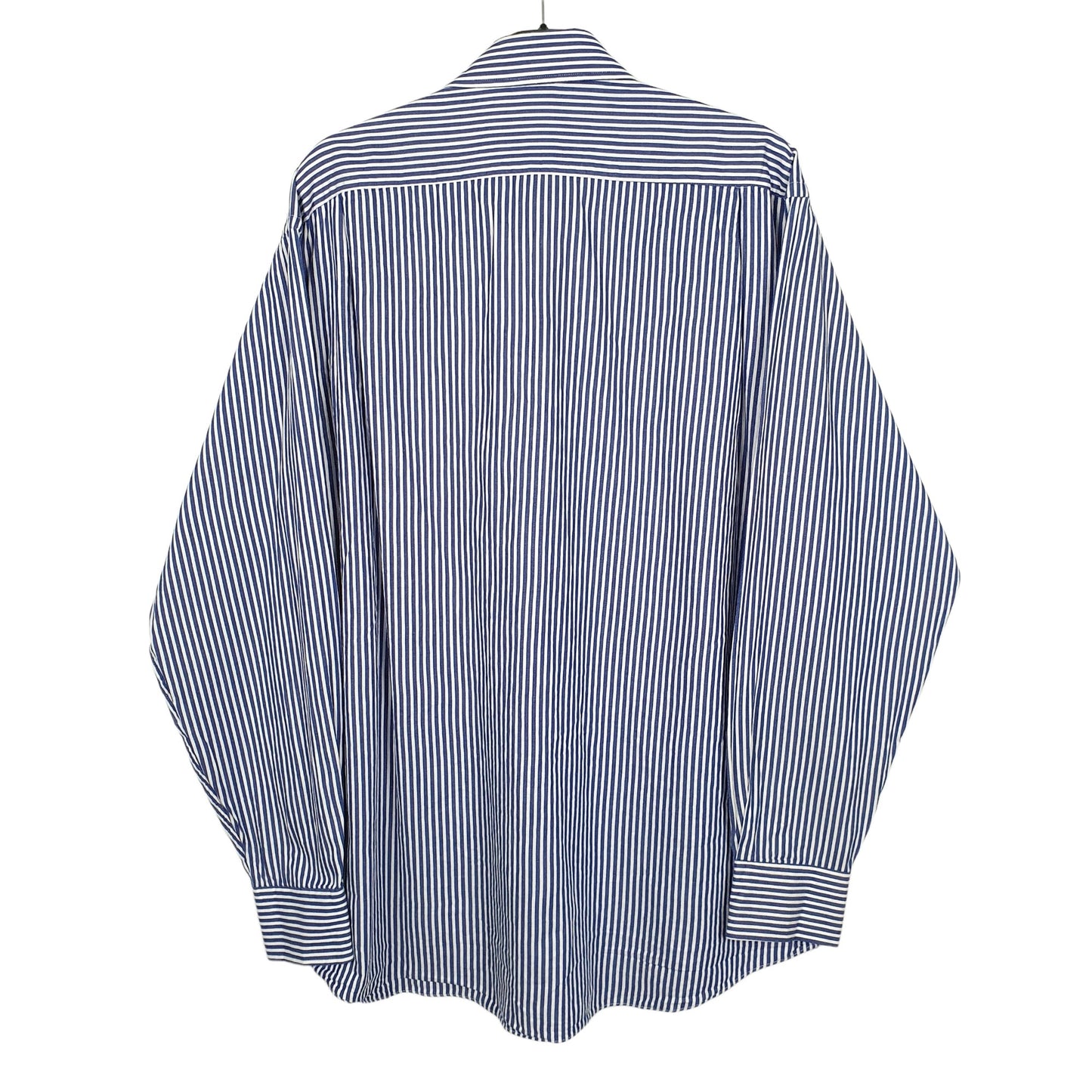 Tommy Hilfiger Long Sleeve Regular Fit Pinstripe Shirt Blue