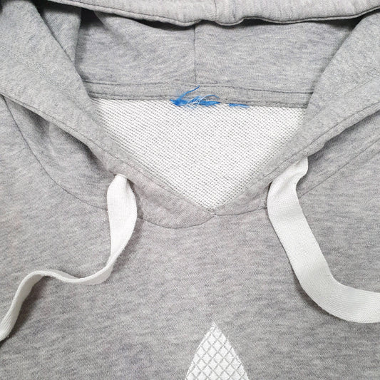Womens Grey Adidas Hoodie Jumper