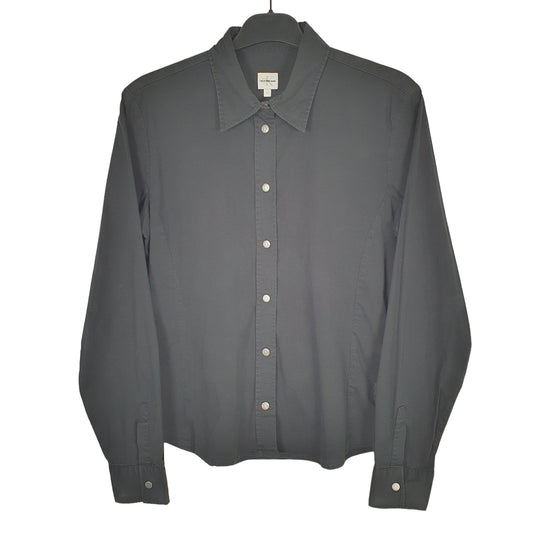 Calvin Klein Long Sleeve Regular Fit Shirt Black