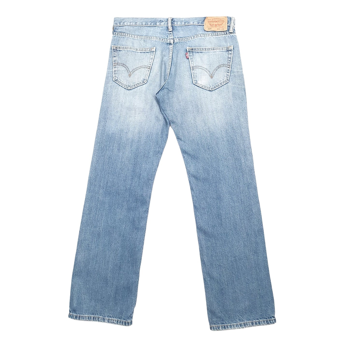 Levis 559 Relaxed Fit Jeans W34 L32 Blue