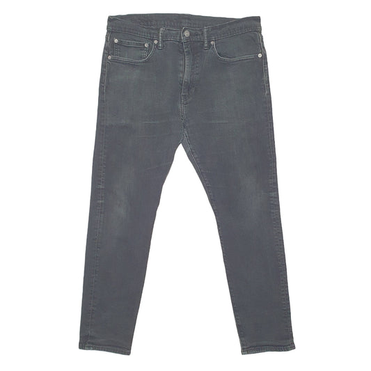 Mens Black Levis Stretch 512 JeansW34 L30