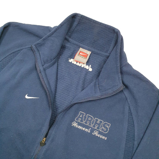 Nike Womens Soccer Quarter Zip Fleece S Navy