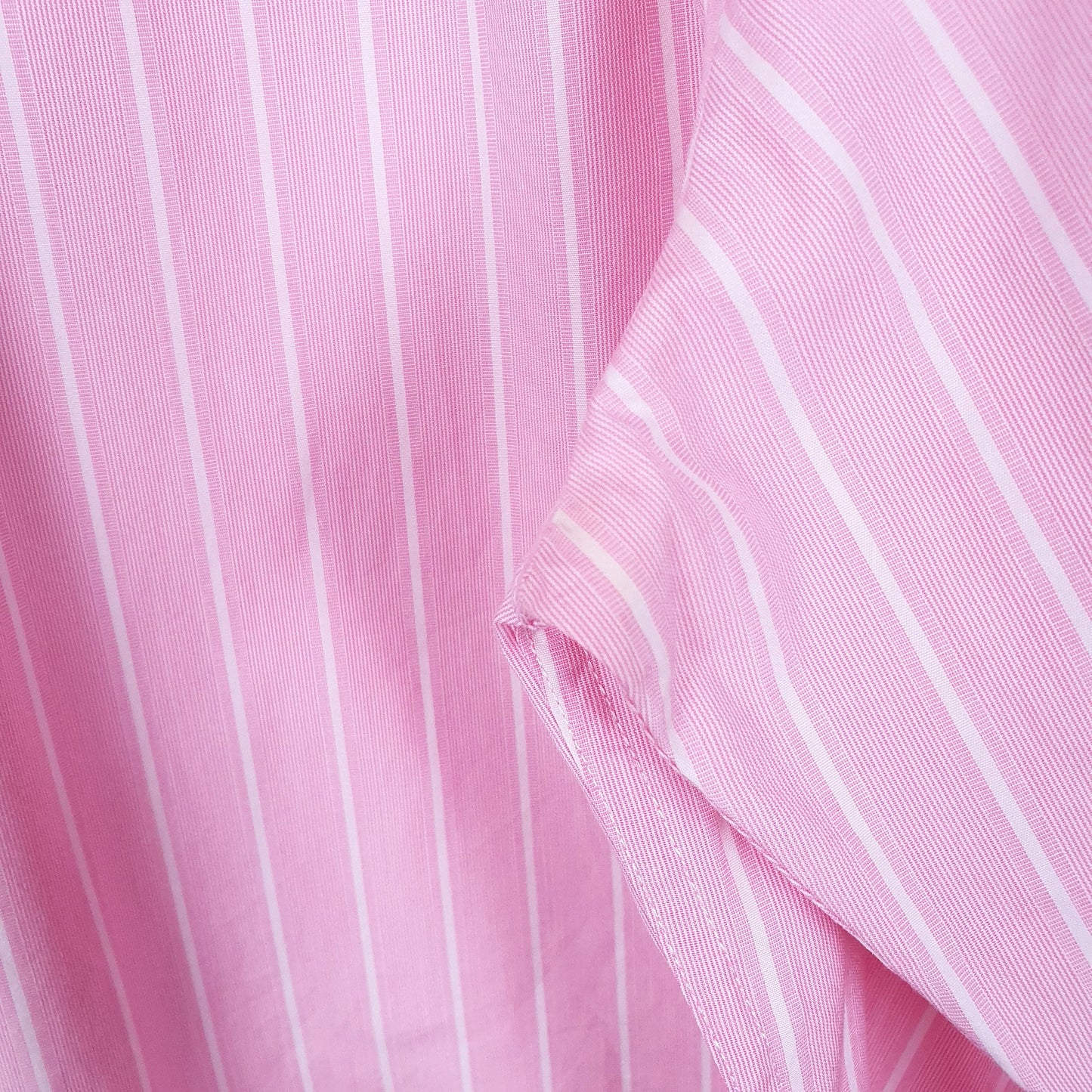 Tommy Hilfiger New York Long Sleeve Regular Fit Striped Shirt Pink