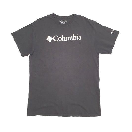 Mens Black Columbia Sportswear Short Sleeve T Shirt