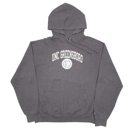 Mens Grey Champion UNC Greensboro USA College Hoodie Jumper
