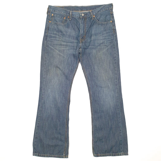 Levis 527 Bootcut Fit Jeans W36 L30 Blue