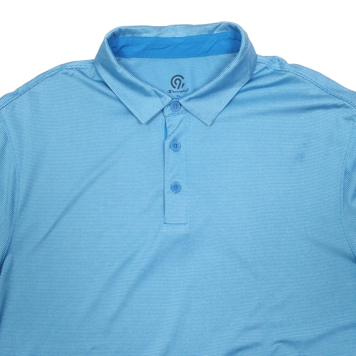 Champion Short Sleeve Polyester Polo Shirt Blue