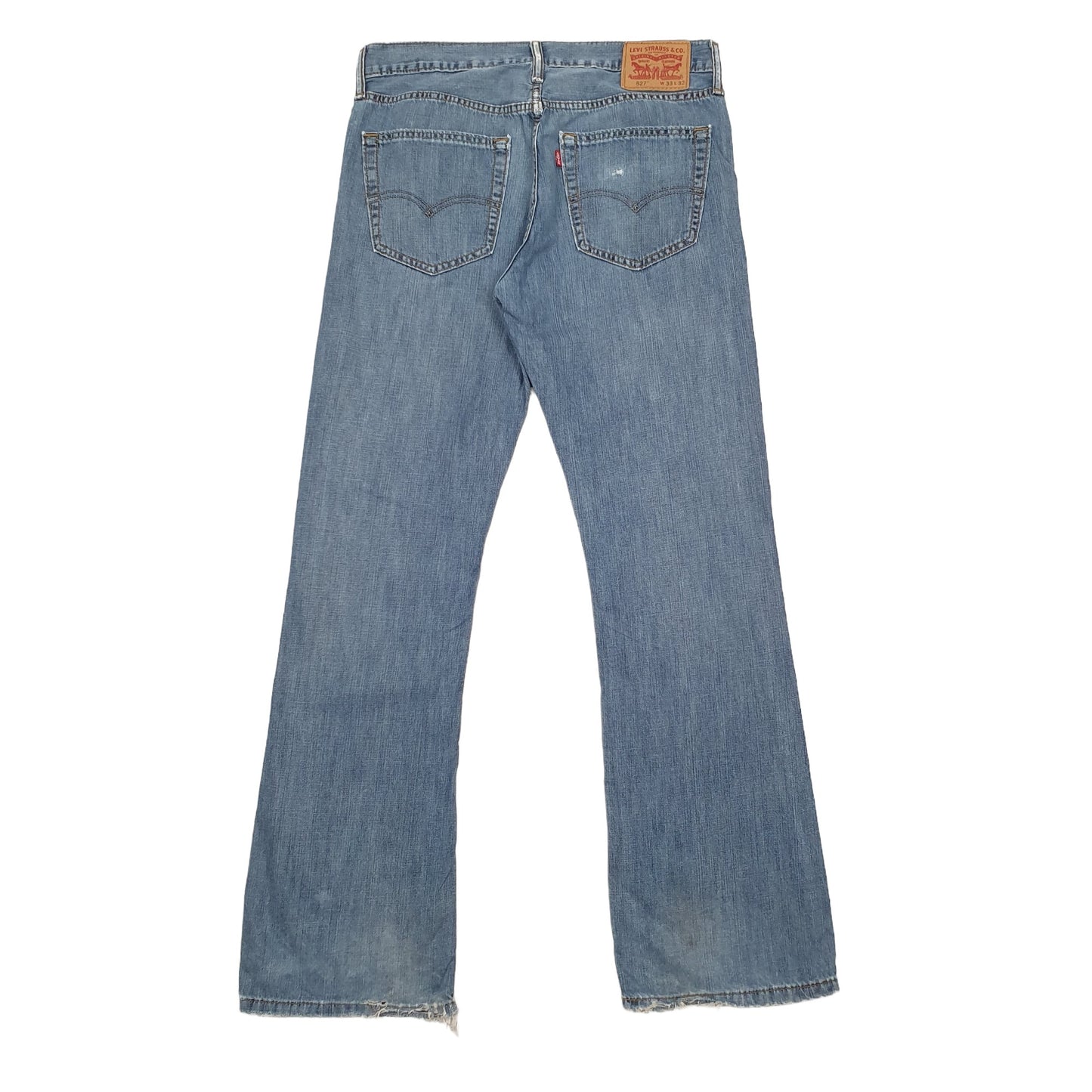 Levis 527 Bootcut Fit Jeans W33 L32 Blue