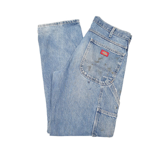 Mens Blue Carhartt Carpenter JeansW34 L32