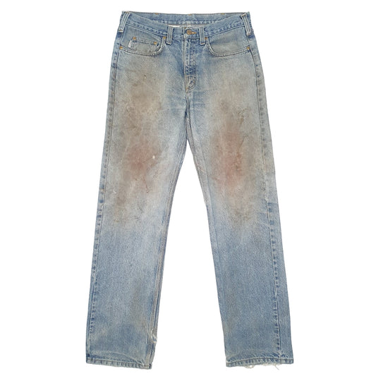 Mens Blue Carhartt Casual JeansW33 L34