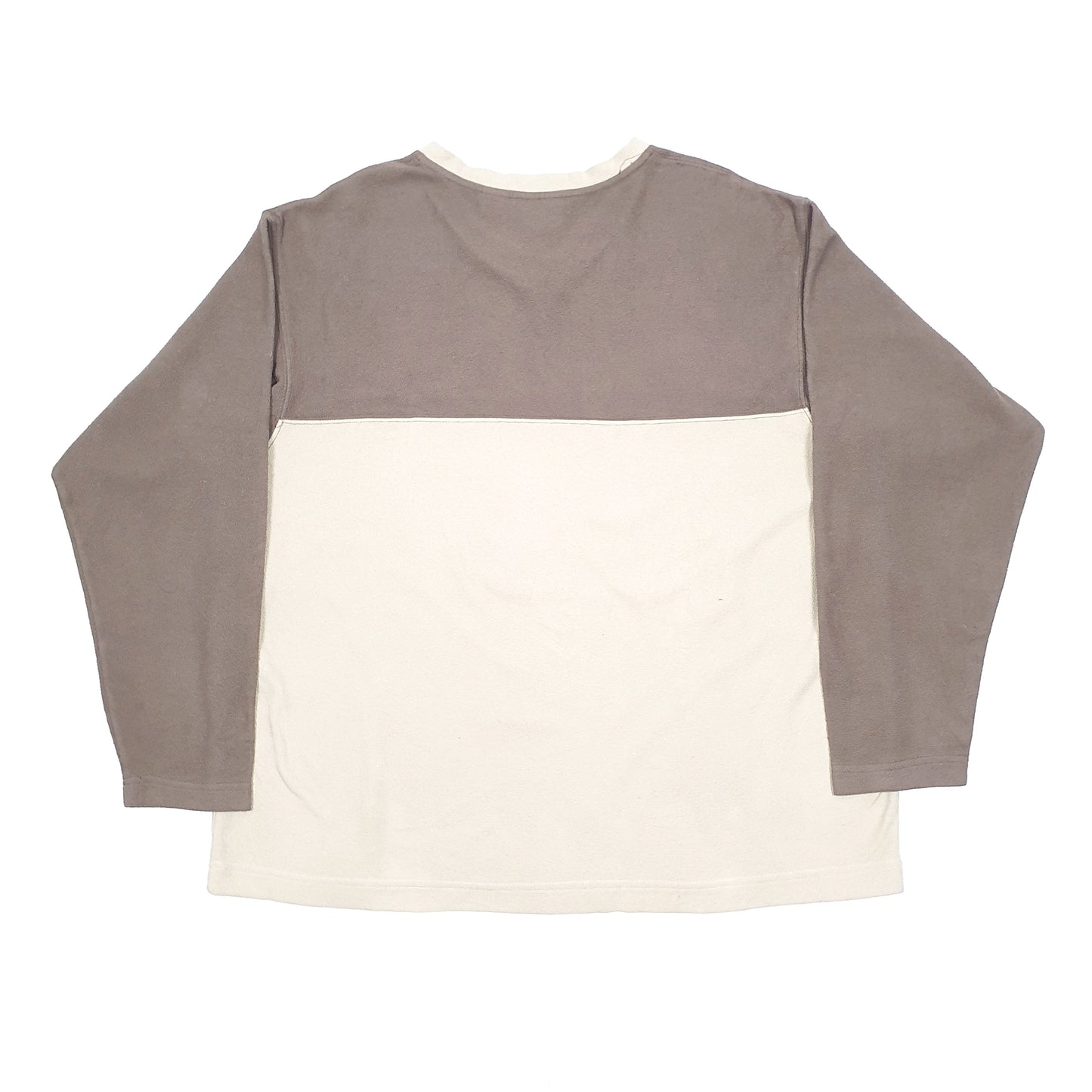 Patagonia Micro D Luxe Crewneck Fleece XL Beige