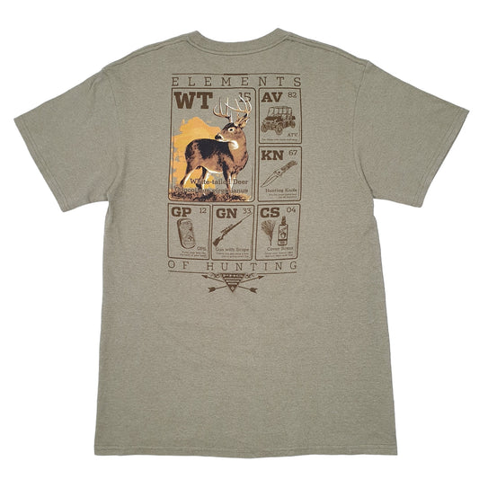 Mens Khaki Columbia Sportswear Performance Hunting Gear PHG Short Sleeve T Shirt