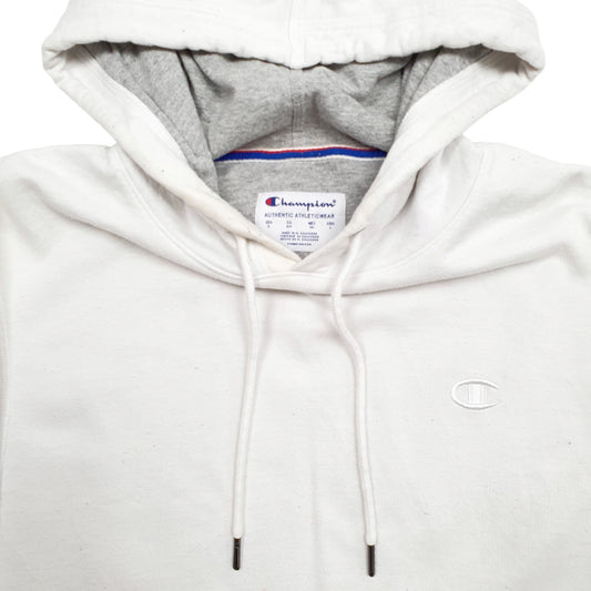 Mens White Champion Hoodie Jumper