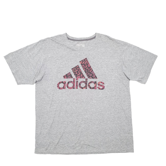 Adidas Short Sleeve T Shirt Grey