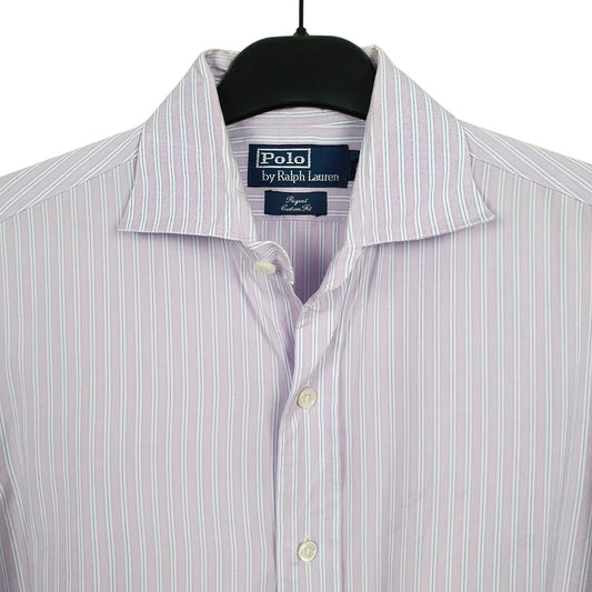Mens Purple Ralph Lauren Long Sleeve Shirt