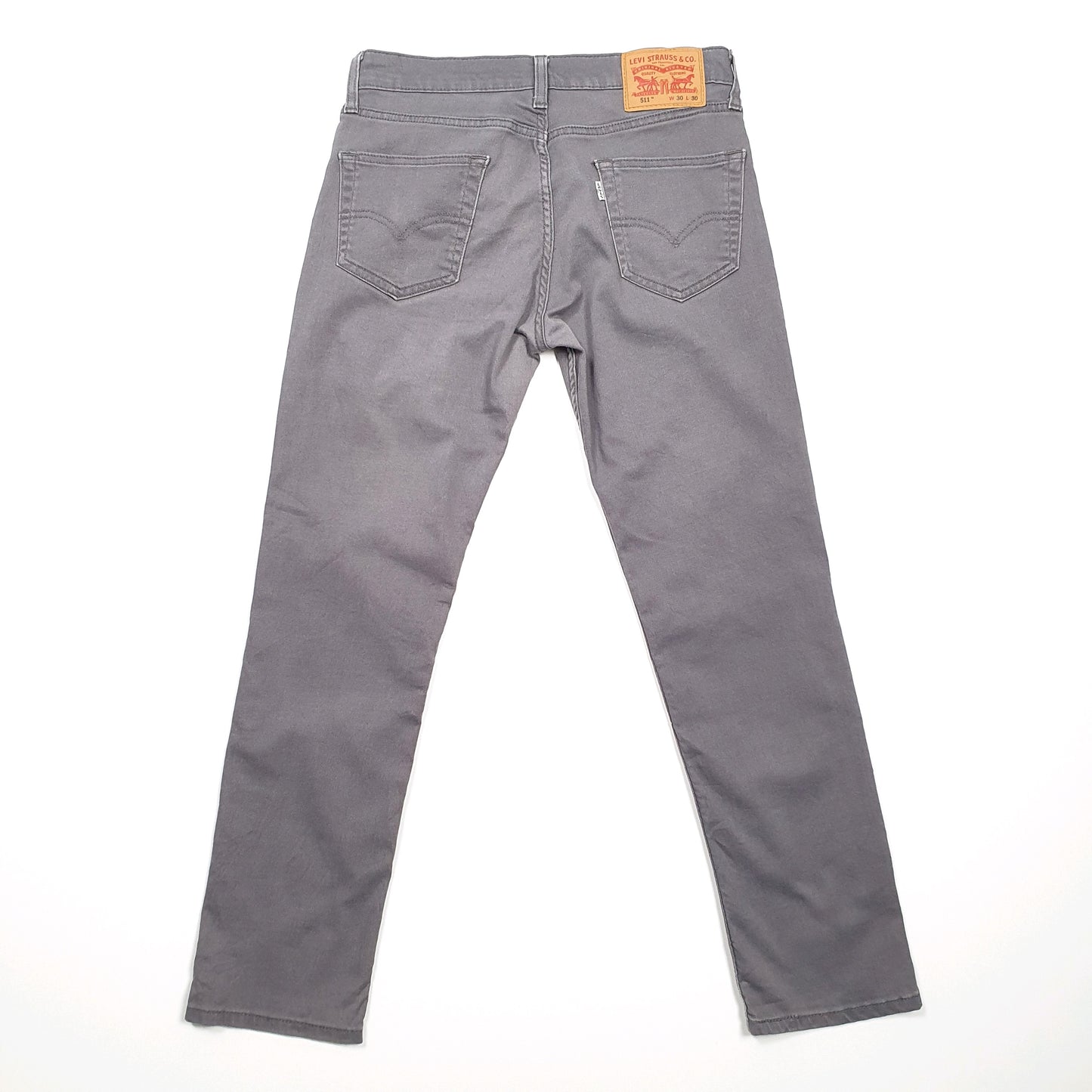 Levis 511 Slim Fit Jeans W30 L28 Grey