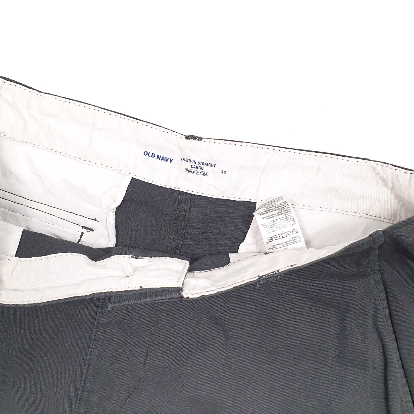 Mens Grey Old Navy Cargo Shorts