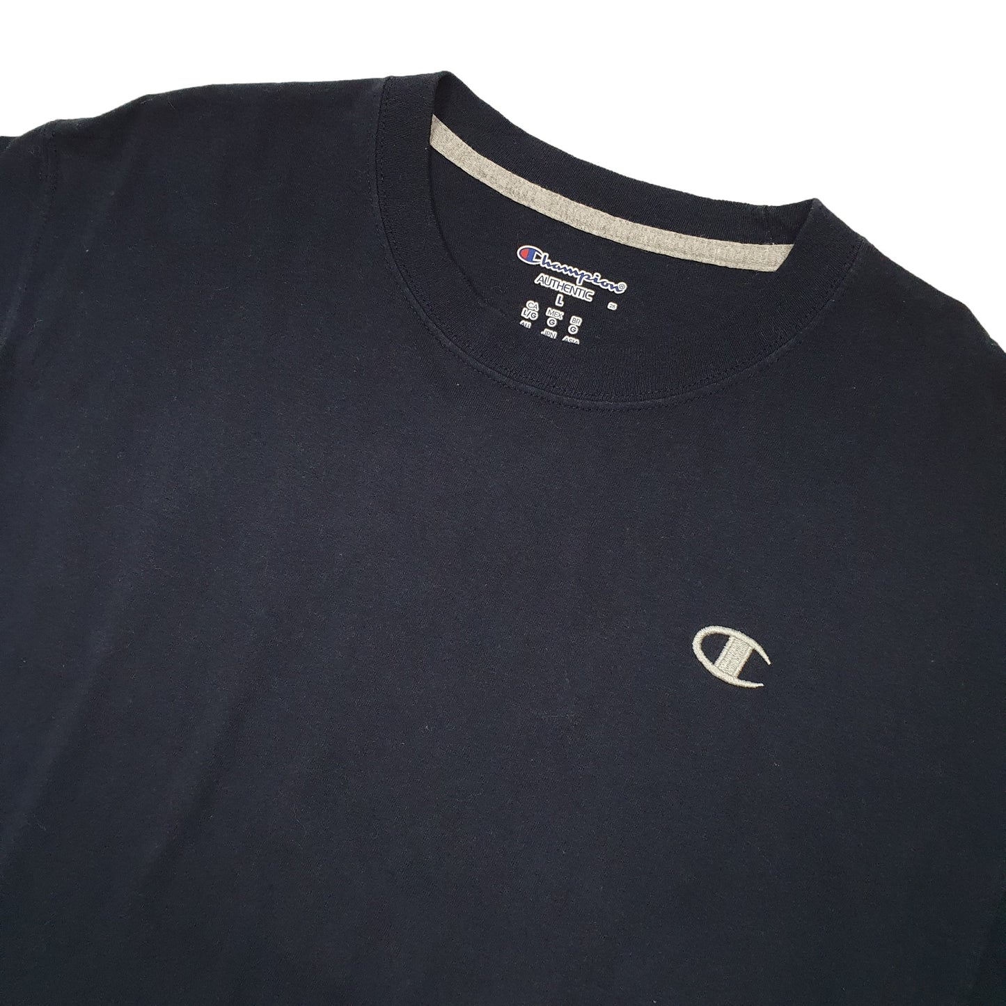 Champion Short Sleeve T Shirt Navy