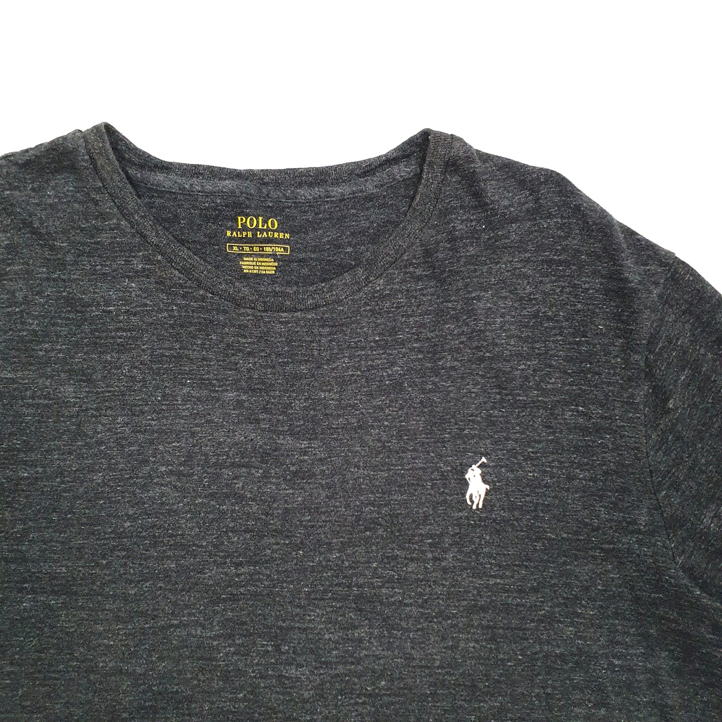 Mens Grey Ralph Lauren Short Sleeve T Shirt
