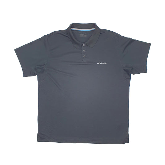 Columbia Sportswear Omnishield Short Sleeve Polyester Polo Shirt Black