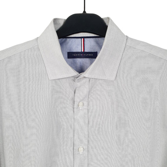 Tommy Hilfiger Long Sleeve Regular Fit Shirt Grey