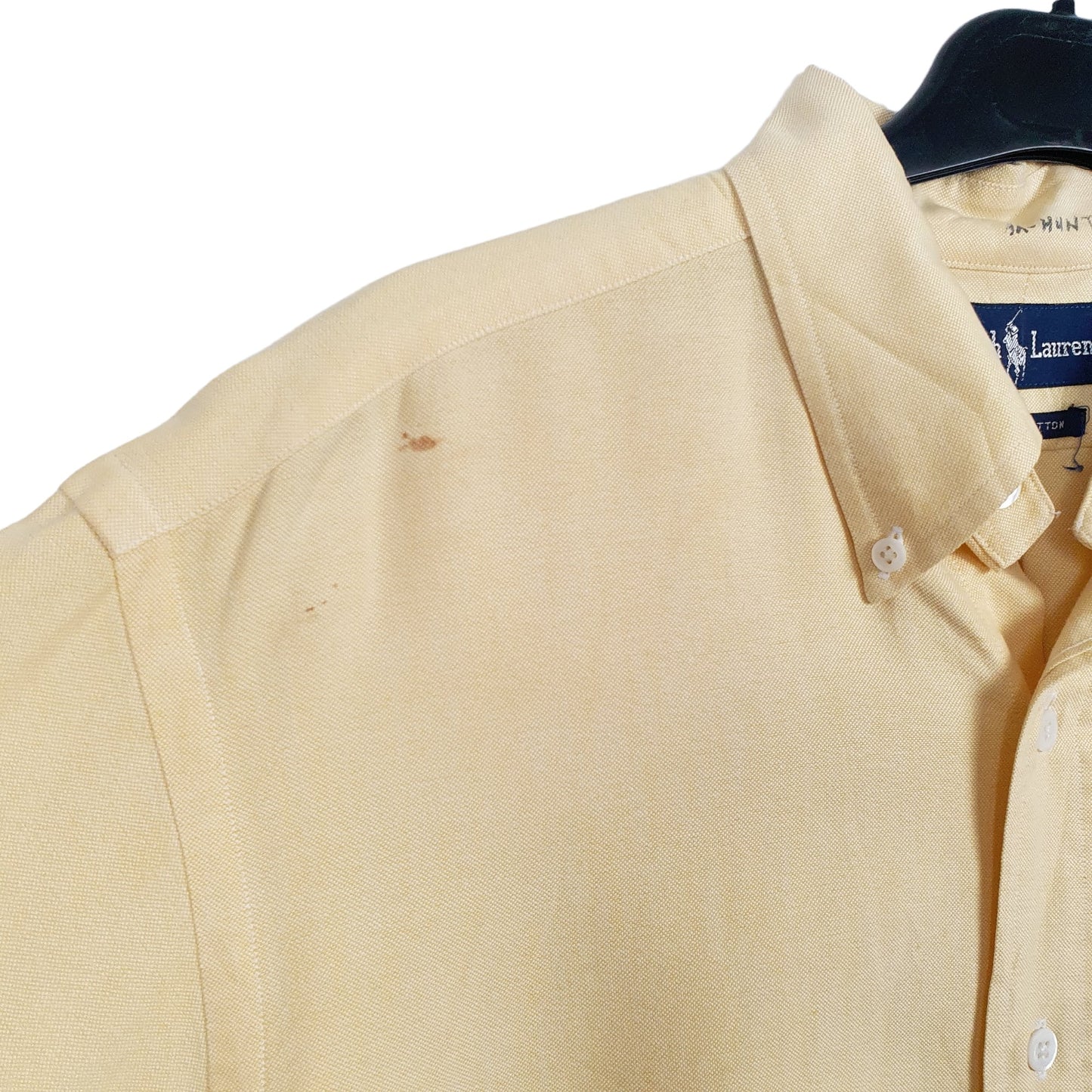 Mens Yellow Ralph Lauren Long Sleeve Shirt