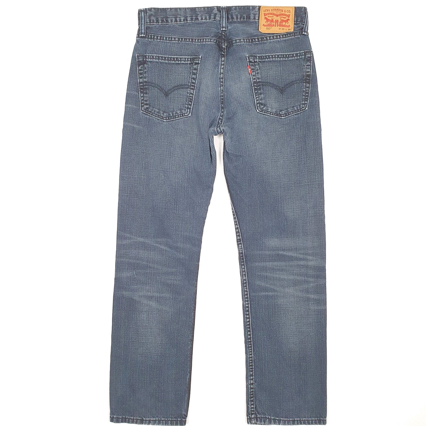 Levis 513 Slim Fit Jeans W30 L28 Blue